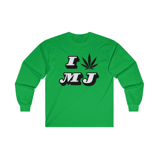 I 💚 Mary Jane LS | Green (White)